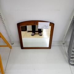 ★ジモティ割あり★  鏡 ダークブラウン H51×D2×W50 ...