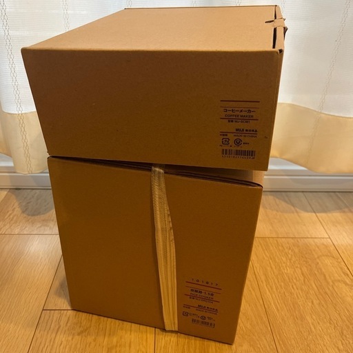無印良品　炊飯器とコーヒーメーカー