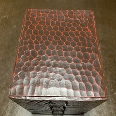 鎌倉彫　ミニチェスト　竹柄　3段小引き出し　小物入れ　小物収納の画像