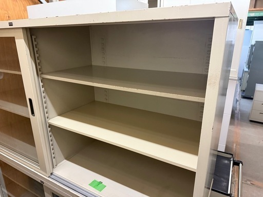 ガラスキャビネット　ショーケース　工具箱にも　幅176 奥52高さ88cm