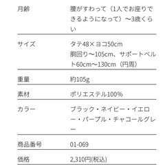 carryfree チェアベルトの画像