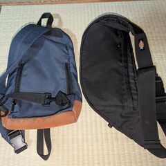 DICKIESのウエストバック、ボディーバックの2点セットの画像