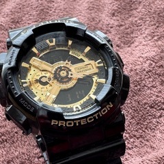 CASIO G-SHOCK 腕時計 GA-110GBブラック/ゴールド