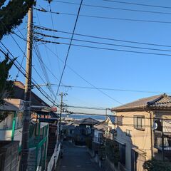 🏡 初期費用0円！敷地内から海が見える1Kロフト付き🏡（馬堀海岸...
