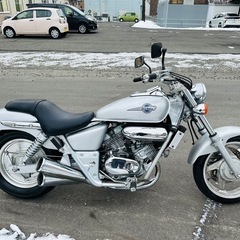 北海道　ホンダ　マグナ250 走行少ない！外装美品！バッテリー新品サービス！の画像