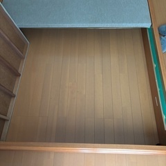 ダブルベッド　マットレスとフレームのセットの画像