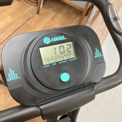 S280 ⭐ HAIGE ハイガー フィットネスバイク 心拍数メーター付き 折りたたみ式 コンパクト収納 負荷10段階 HG-QB-J917B USED 動作確認済 綺麗の画像