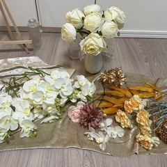 【28点セット】アーティシャルフラワーの画像