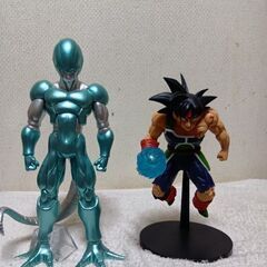 値下げしました、ドラゴンボール　メタルクウラ＆バーダックフィギュ...