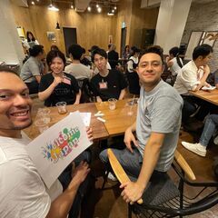 英語で接客　英語日本語の言語交換会　外国人対応のの画像