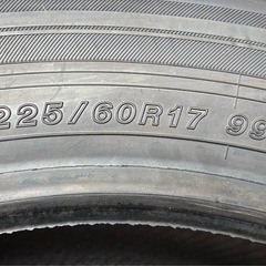 新品　未使用タイヤ　225/60/R17 着払い発送可能
の画像