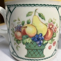 ☆値下げ☆A2503-498 villeroy&Boch basket カップ&ソーサー 2客 バラ売り不可 中古美品 の画像