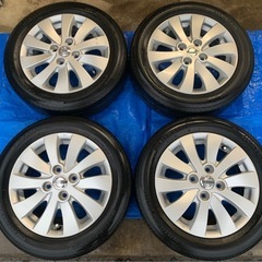 日産　純正アルミホイール　BRIDGESTONE 155/65R...