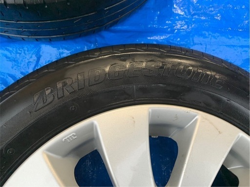 日産　純正アルミホイール　BRIDGESTONE 155/65R14　　
