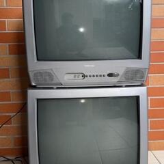 東芝ブラウン管カラーテレビ　2台
