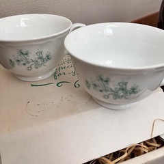 【未使用品】ティーカップ、ソーサー2セットの画像
