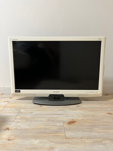 シャープ AQUOS 32V型 液晶テレビ LC-32R5-W ハイビジョン ブルーレイレコーダー内蔵