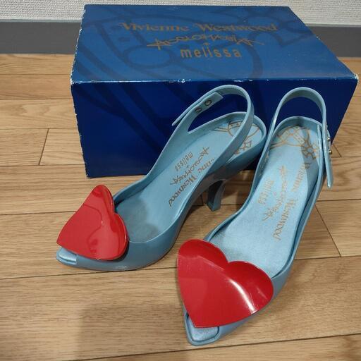 Vivienne Westwood ハートブルーサンダル