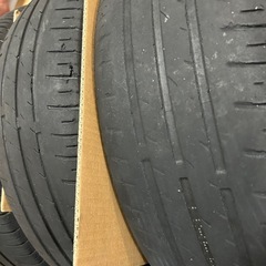 Nボックスカスタム純正アルミホイールの画像