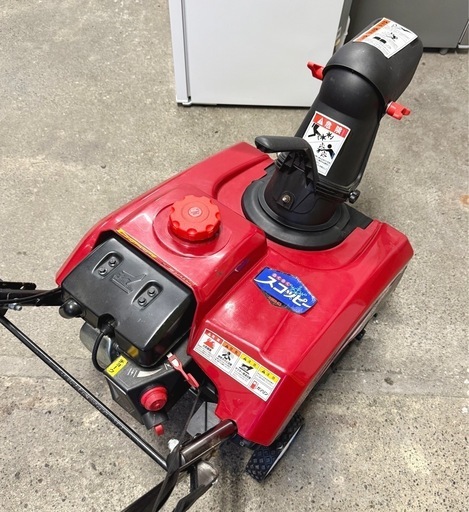 札幌市内配送無料 美品 ワキタ MEIHO スノーブロワ エンジン式小型除雪機 スコッピー MSB18 動作良好