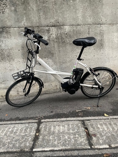 受付終了しました。電動自転車　ミニベロ　YAMAHA  PAS CITYX 定価15万　予備でもう一本バッテリー付き　充電器　鍵　動作品