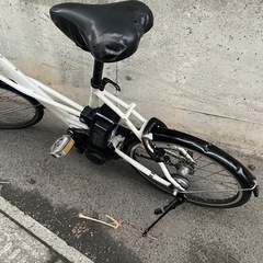 受付終了しました。電動自転車　ミニベロ　YAMAHA  PAS CITYX 定価15万　予備でもう一本バッテリー付き　充電器　鍵　動作品 の画像