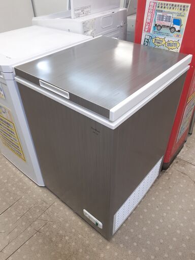 愛品館千葉店安心の除菌消毒洗浄済動作保証有り三ツ星貿易　上開き冷凍庫　KM-100【愛千143】