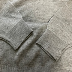 PRESTIGE STYLE グレー Vネックセーター L 新品の画像