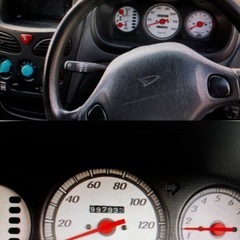 ダイハツ マックス 5速ミッション エンケイ アルミホイール 車高調の画像