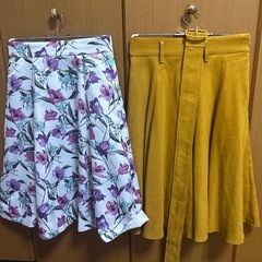 スカート　