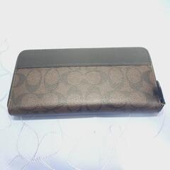 コーチ アウトレット 美品長財布 シグネチャー レディース COACH F76873の画像
