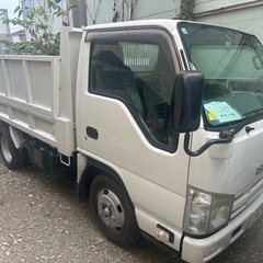 いすゞ エルフ 2tダンプ アオリ付 美車 走行少 MT車 分割...