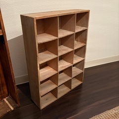 【お譲りします】木の棚の画像