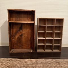 【お譲りします】木の棚の画像