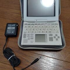 壊れたシャープ製電子辞書PW-GC590の画像