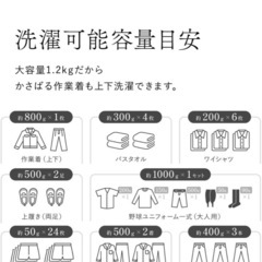 新品ミニ洗濯機の画像