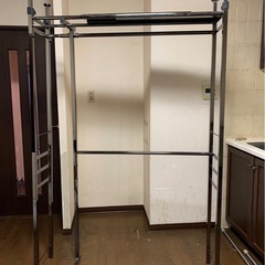衣装ラック スチールラック ハンガーラック