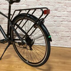 【大人用/展示車】新車整備済 シティ自転車 丸石 アーバニティAL 700cクロスバイク風  黒色<自転車のオオムラ 静岡店>の画像