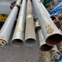 他県の方からキャンセルになりました。単管パイプ9本セットの画像