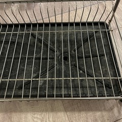 水切りラック 水切りトレー 食器置き シンク上 シンクサイド 1人暮らし 2人暮らしの画像