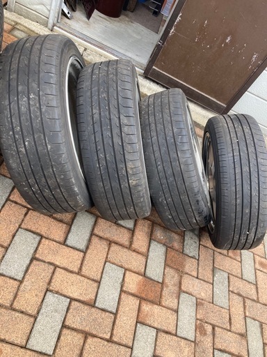 値下げ　ハイエース　ファブレス　ヴァローネ19インチアルミ　タイヤセット