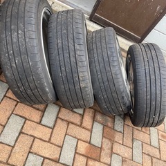 ハイエース　ファブレス　ヴァローネ19インチアルミ　タイヤセットの画像