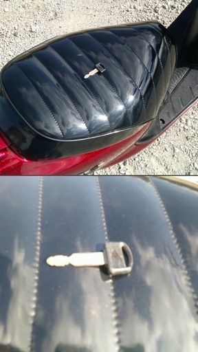 ホンダ ライブディオ ZX AF35 キャンディーレッド ラメ フレーク 美車