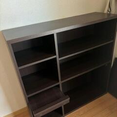 [2列の]カラーボックス 幅91 高さ92 奥行き28.5cm ほど