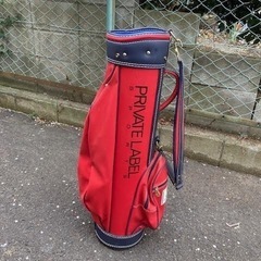 ゴルフケース訳ありカバー無しの画像