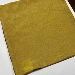 クッションカバー•マスタードイエロー　㉗の画像
