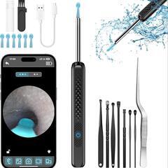 【新品未開封！便利】耳かき カメラ付き スマホ 耳掃除 極細レン...