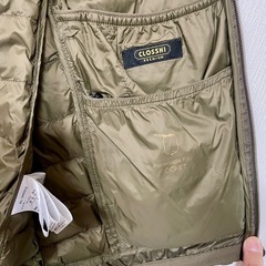 ライトダウンベスト(メンズM)の画像