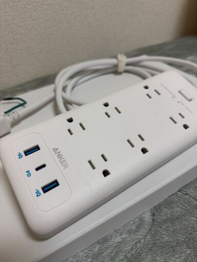 【電源タップ】Anker PowerPort Strip PD 6