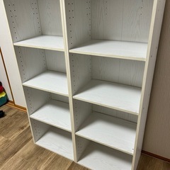 【取引中】ニトリ　カラボ4段ホワイト２個